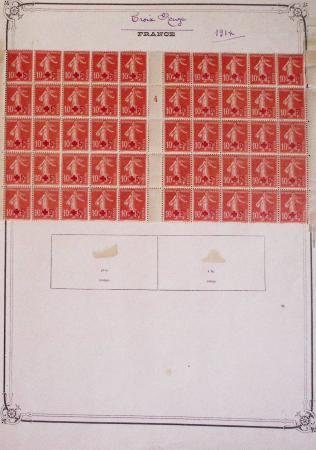 1900-1975, Lot de France avec plusieurs collections