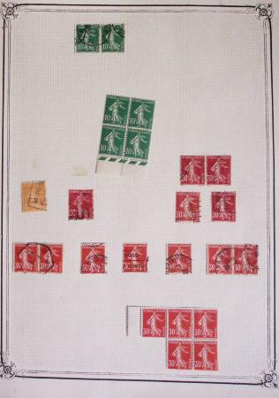 1900-1975, Lot de France avec plusieurs collections
