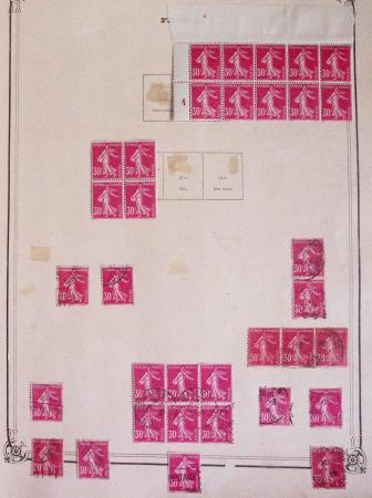 1900-1975, Lot de France avec plusieurs collections