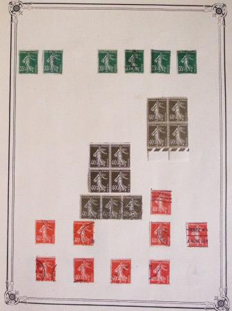 1900-1975, Lot de France avec plusieurs collections