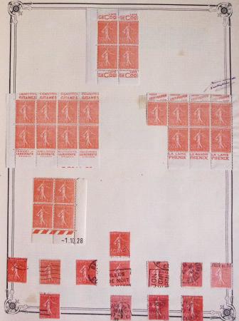 1900-1975, Lot de France avec plusieurs collections