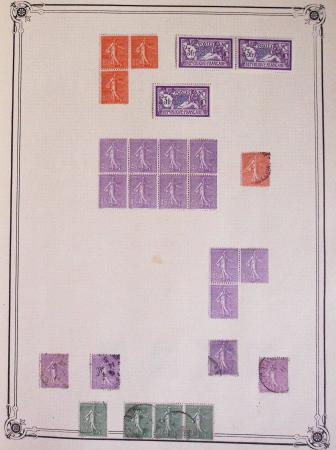 1900-1975, Lot de France avec plusieurs collections