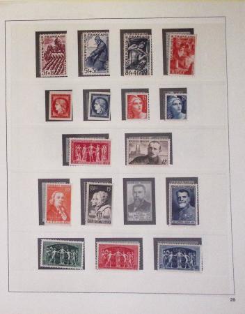 1900-1975, Lot de France avec plusieurs collections
