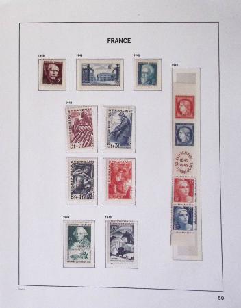 1900-1975, Lot de France avec plusieurs collections