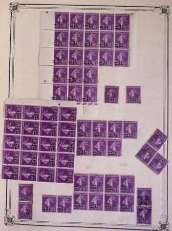 1900-1975, Lot de France avec plusieurs collections