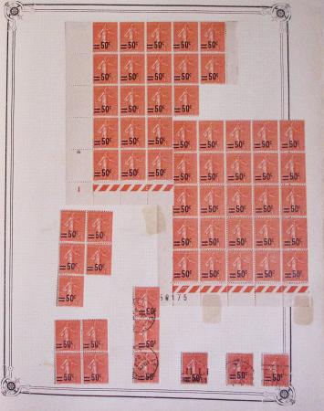 1900-1975, Lot de France avec plusieurs collections