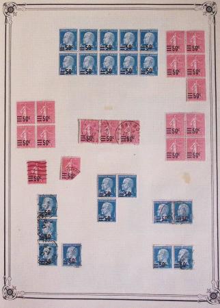 1900-1975, Lot de France avec plusieurs collections