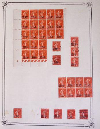 1900-1975, Lot de France avec plusieurs collections