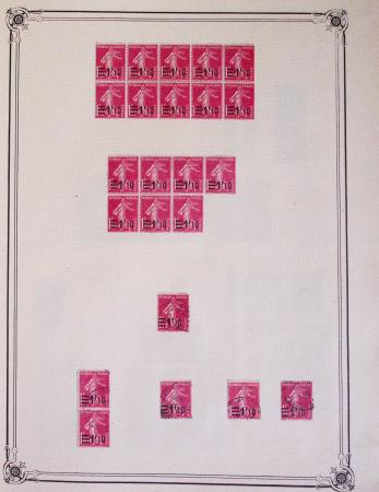 1900-1975, Lot de France avec plusieurs collections