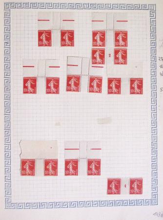 1900-1975, Lot de France avec plusieurs collections