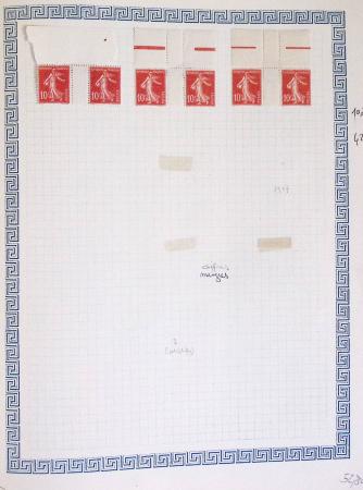 1900-1975, Lot de France avec plusieurs collections