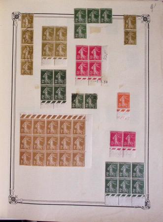 1900-1975, Lot de France avec plusieurs collections