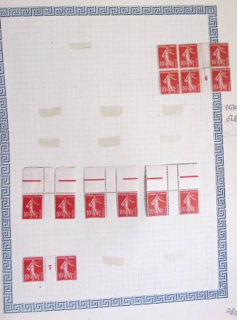 1900-1975, Lot de France avec plusieurs collections