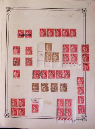 1900-1975, Lot de France avec plusieurs collections