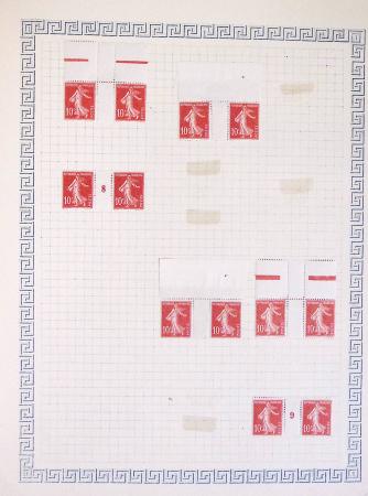 1900-1975, Lot de France avec plusieurs collections