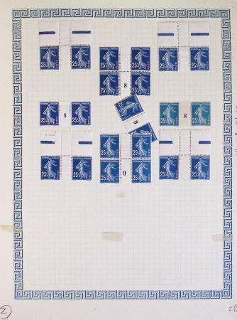 1900-1975, Lot de France avec plusieurs collections