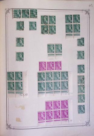 1900-1975, Lot de France avec plusieurs collections
