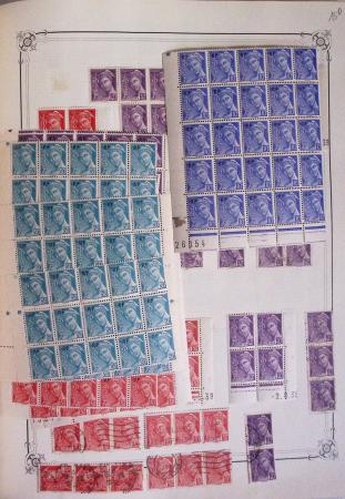 1900-1975, Lot de France avec plusieurs collections