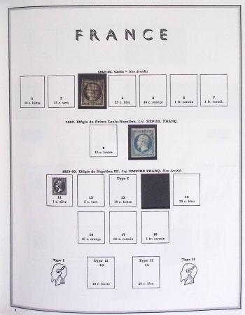 1900-1975, Lot de France avec plusieurs collections