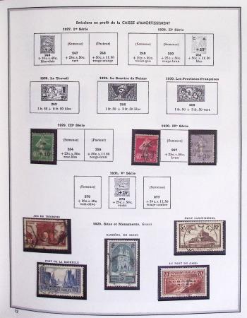 1900-1975, Lot de France avec plusieurs collections