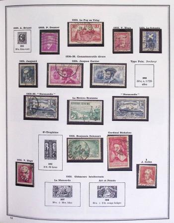 1900-1975, Lot de France avec plusieurs collections