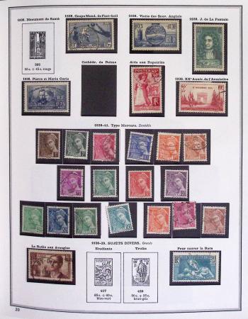 1900-1975, Lot de France avec plusieurs collections
