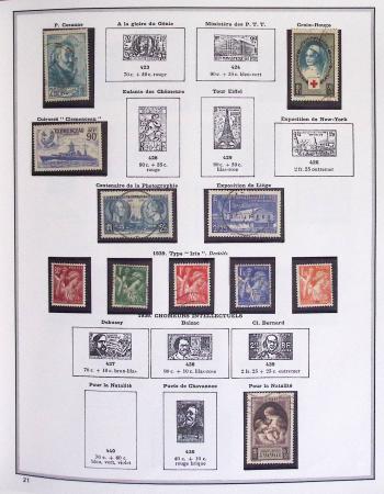 1900-1975, Lot de France avec plusieurs collections