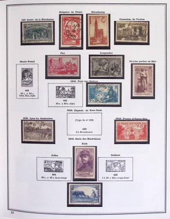 1900-1975, Lot de France avec plusieurs collections