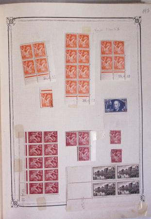 1900-1975, Lot de France avec plusieurs collections