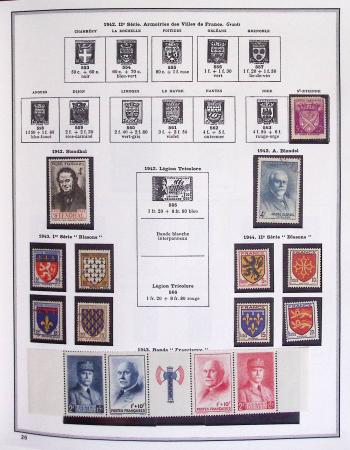 1900-1975, Lot de France avec plusieurs collections