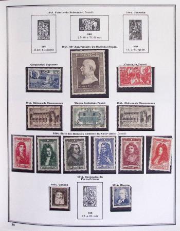 1900-1975, Lot de France avec plusieurs collections