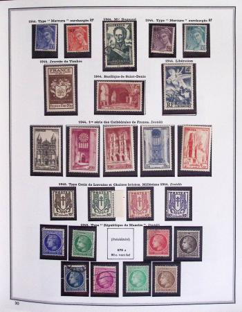 1900-1975, Lot de France avec plusieurs collections