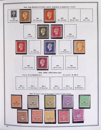 1900-1975, Lot de France avec plusieurs collections