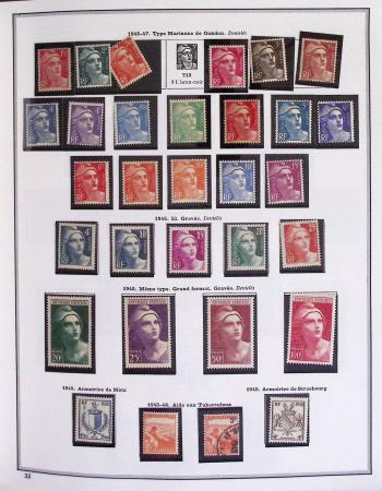 1900-1975, Lot de France avec plusieurs collections