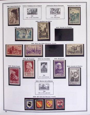 1900-1975, Lot de France avec plusieurs collections