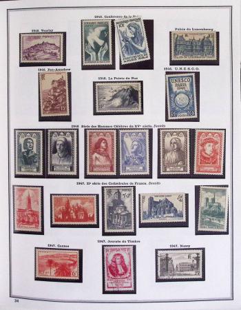 1900-1975, Lot de France avec plusieurs collections