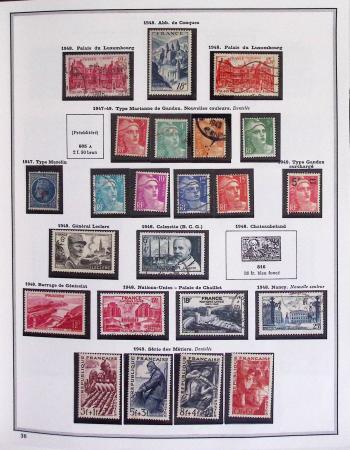 1900-1975, Lot de France avec plusieurs collections