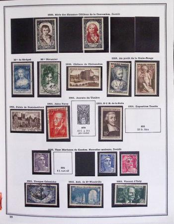 1900-1975, Lot de France avec plusieurs collections