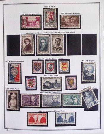 1900-1975, Lot de France avec plusieurs collections