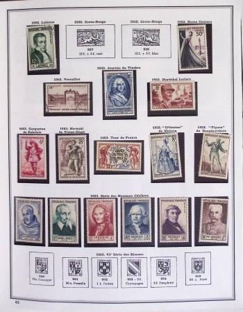 1900-1975, Lot de France avec plusieurs collections