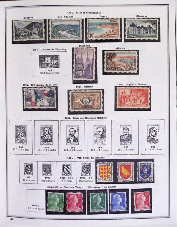 1900-1975, Lot de France avec plusieurs collections