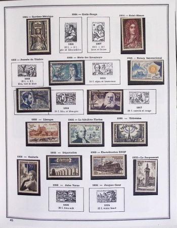 1900-1975, Lot de France avec plusieurs collections