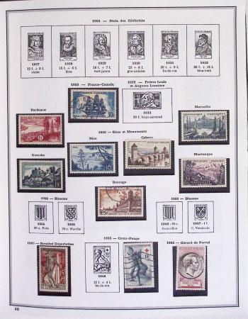 1900-1975, Lot de France avec plusieurs collections