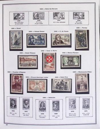 1900-1975, Lot de France avec plusieurs collections