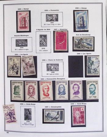 1900-1975, Lot de France avec plusieurs collections