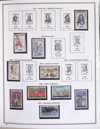 1900-1975, Lot de France avec plusieurs collections