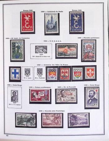 1900-1975, Lot de France avec plusieurs collections