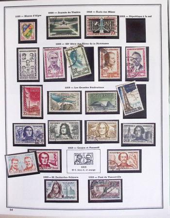 1900-1975, Lot de France avec plusieurs collections