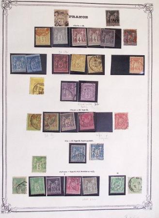 1900-1975, Lot de France avec plusieurs collections