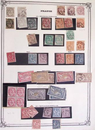 1900-1975, Lot de France avec plusieurs collections
